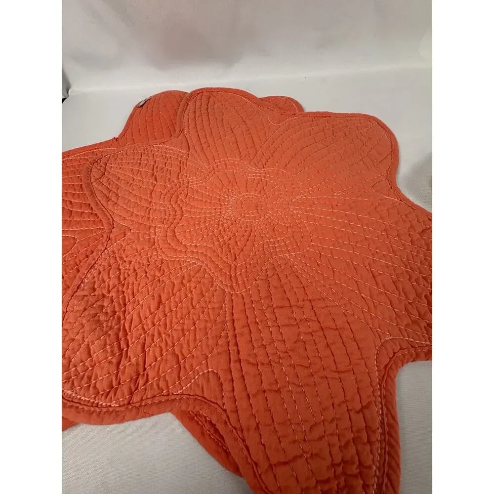 VTG Set 4 Vera Neumann Quilted Flower Placemat/ SEE DESCRIPTION